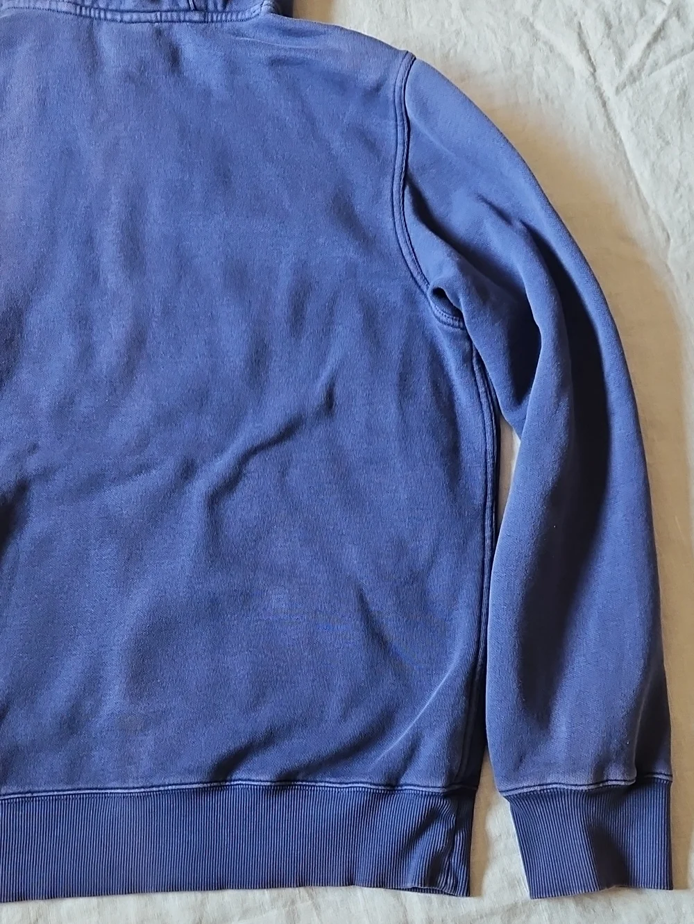 The North Face Garment Dye Pullover Hoodie In Cave Blue Size Large